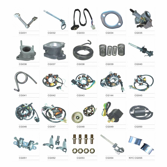 CG125 125cc 150cc 175cc 200cc motorcycle parts